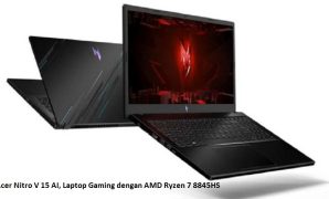 Acer Nitro V 15 AI, Laptop Gaming dengan AMD Ryzen 7 8845HS Acer Nitro V 15 AI